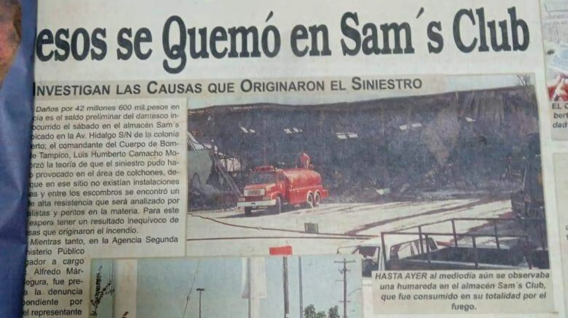 El incendio de Sam's y otros más que han sacudido Tampico y la zona conurbada 